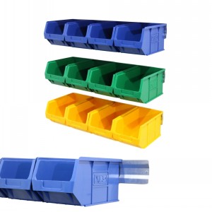 Parts Bins & Wall Rail Set 12 x Size 3